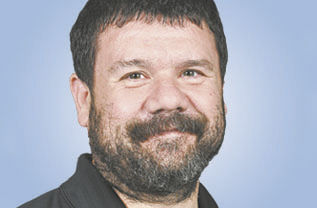 George Bremer column mug